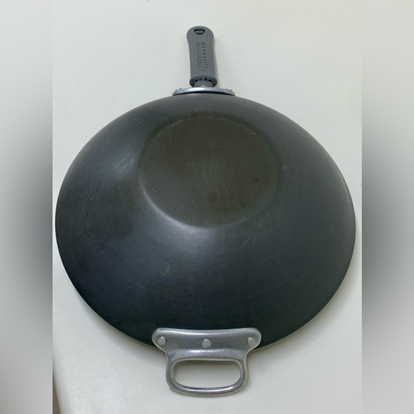 Vtg Maganalite Professional Silicone Rubber Handled 14” Non Stick Stir Fry Wok - Picture 12 of 12